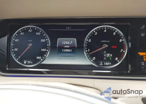 2015 Mercedes-Benz S 550 из США, поврежденный, VIN WDDUG8CB5FA129871